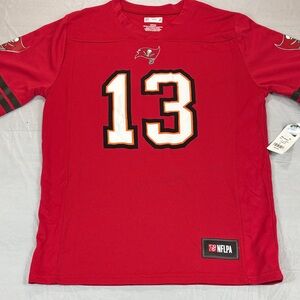 NFL MIKE EVANS NWT RED TAMPA BAY BUCCANEERS JERSEY
